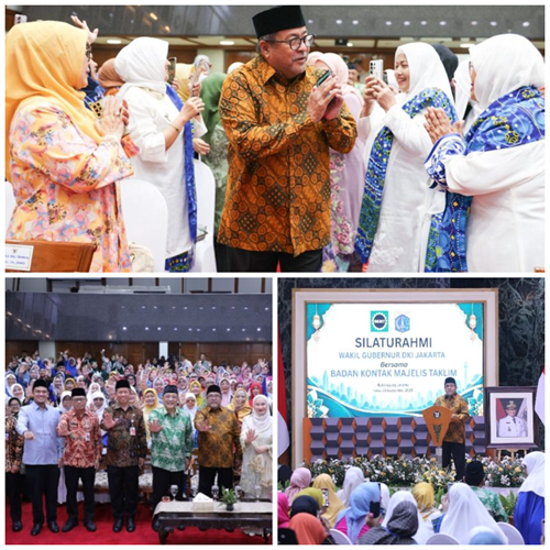 Rano Karno Apresiasi Peran BKMT Perkuat Peran Dakwah Perempuan
