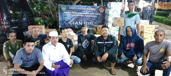 Malam ini Pemdes Cimahi Berangkat Salurkan Donasi Bagi Korban Gempa di Cianjur