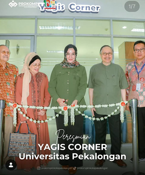 Resmikan Yagis Corner di Unikal, Balgis Dorong Minat Baca Mahasiswa dan Masyarakat