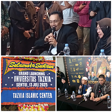 Grand Launching Universitas Tazkia Berlangsung Spektakuler, Disaksikan  10.000 Pengunjung