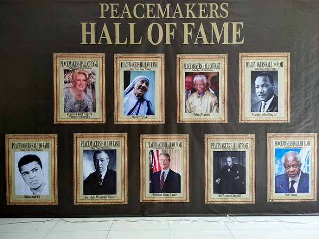Princess Cheryl Halpern, Dalai Lama, Mandela, Gandhi Masuk Peacemakers Hall of Fame.