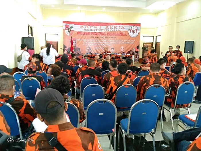 Rapat Kerja Cabang Pemuda Pancasila berlangsung di Pulogadung Jakarta Timur