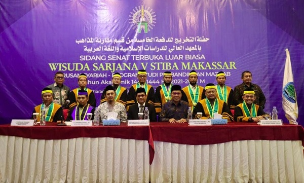 STIBA Makassar Gelar Wisuda Sarjana ke V, Ini Pesan Walikota Makassar kepada Wisudawan