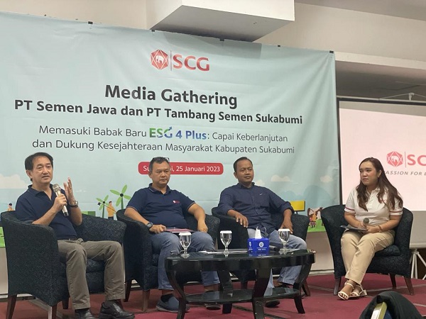  PT Semen Jawa dan PT Tambang Semen Sukabumi Masuki Babak Baru SCG ESG 4 Plus 