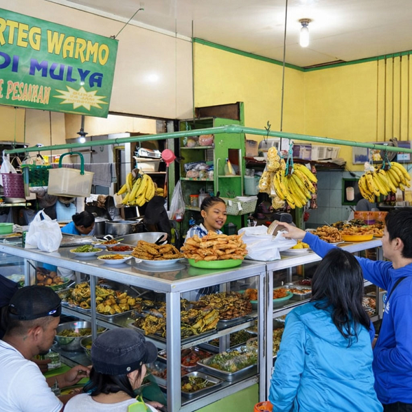 Nyaris Tutup Permanen, Warteg Warmo Bertahan dengan Go Digital