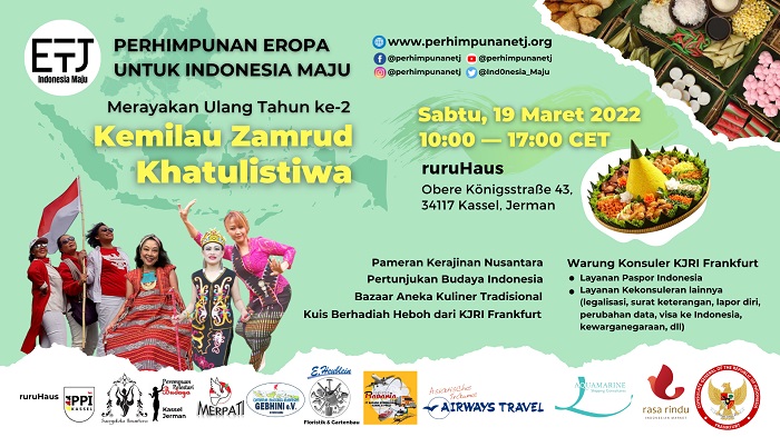 Kemilau Zamrud Khatulistiwa: Aksi Masyarakat Indonesia di Eropa