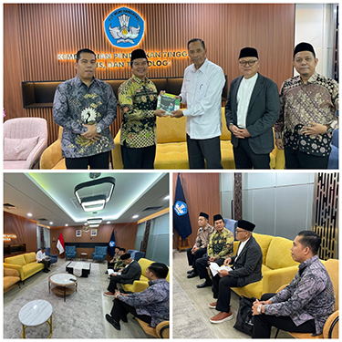 Al Washliyah dan UMN   Silaturahmi ke Wamendiktisaintek 