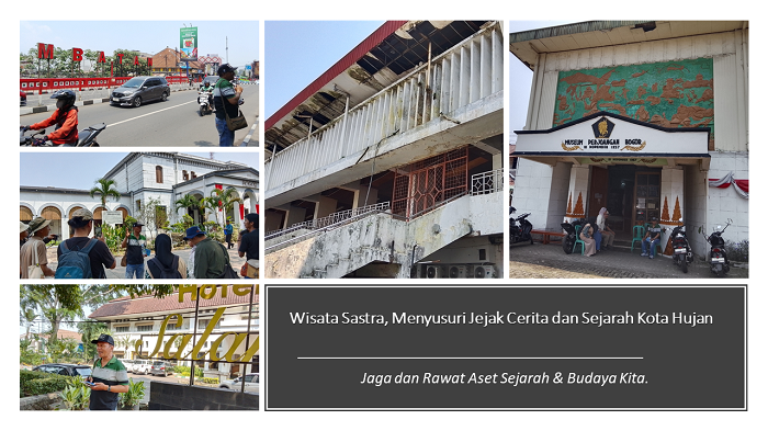 Wisata Sastra, Menyusuri Jejak Cerita dan Sejarah Kota Hujan