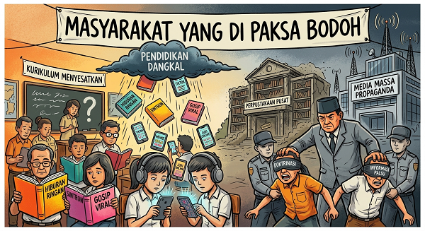 Masyarakat Yang di Paksa Bodoh