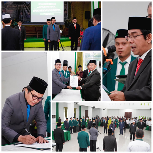PB Al Washliyah Hadirkan Nuansa Baru Pelantikan Pimpinan Perguruan Tinggi