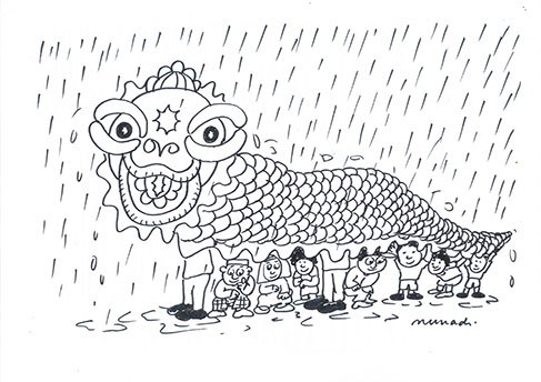 Kalender dan Imlek di Tiongkok