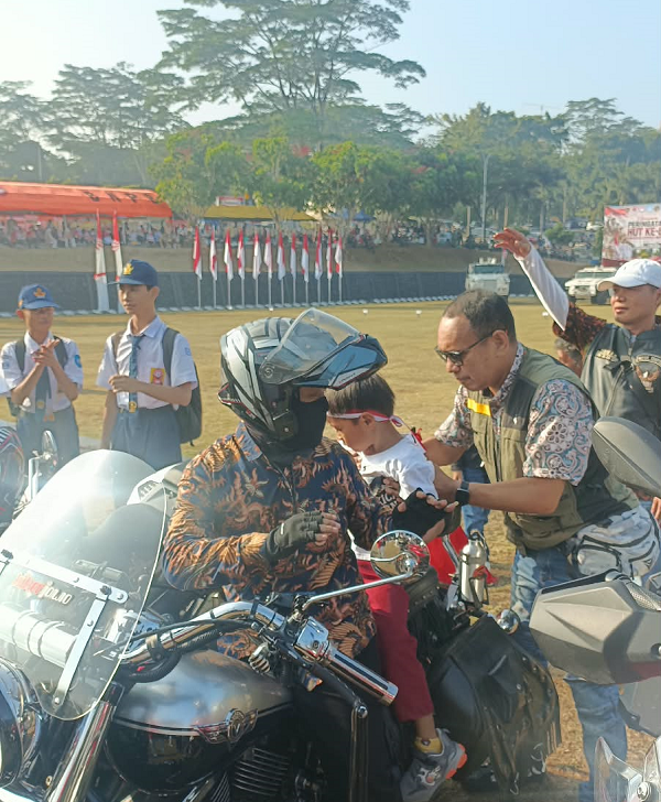 PMPP TNI Semarakkan HUT ke-81 RI, B.A.K.A Kobarkan Nasionalisme di Atas Roda