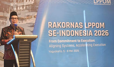Masyhuril Khamis   Dorong Ekosistem Halal Terpadu Nasional