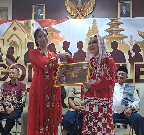 Princess Natasha Dematra Dianugerahi Mother Teresa Award atas Kontribusi di Bidang Kemanusiaan