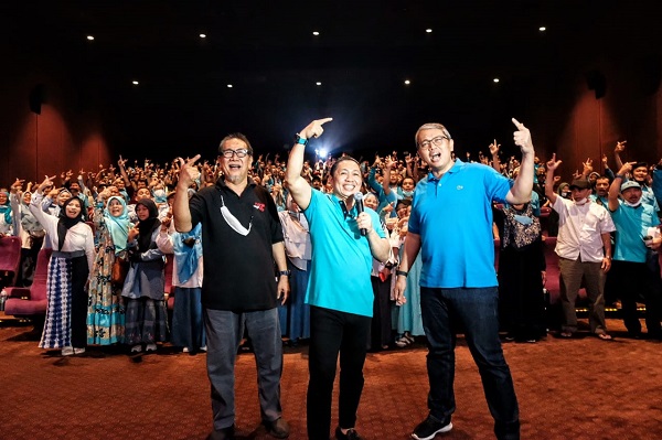 Partai Gelora Gelar Tasyakuran dengan Nobar Film Naga Naga Naga