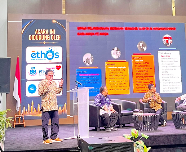 Prof. Didin Damanhuri Tegaskan Urgensi Arsitektur Perekonomian Nasional
