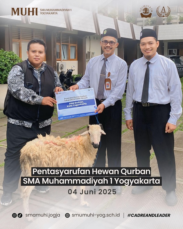 SMA Muhi Yogyakarta Siap Distribusikan 46 Hewan Kurban