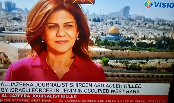 Perempuan Jurnalis Aljazeera Tewas Ditembak Tentara Israel