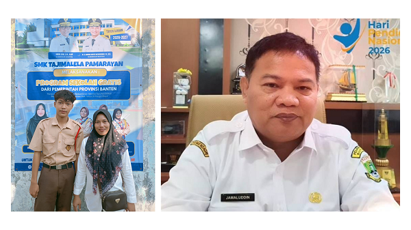 SMKS Tajimalela Pamarayan Resmi Ikut Program Sekolah Gratis Pemprov Banten
