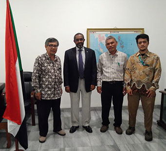 Kedubes Sudan di Jakarta  Siap Jadi Tuan Rumah Ramadhan Dialoque Series PJMI