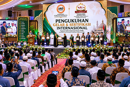 YHIE akan Kukuhkan Gelar dan  Serahkan Sertifikat Internasional 2026 