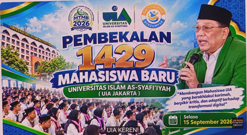 UIA Gelar MTMB 15-17 September 2026